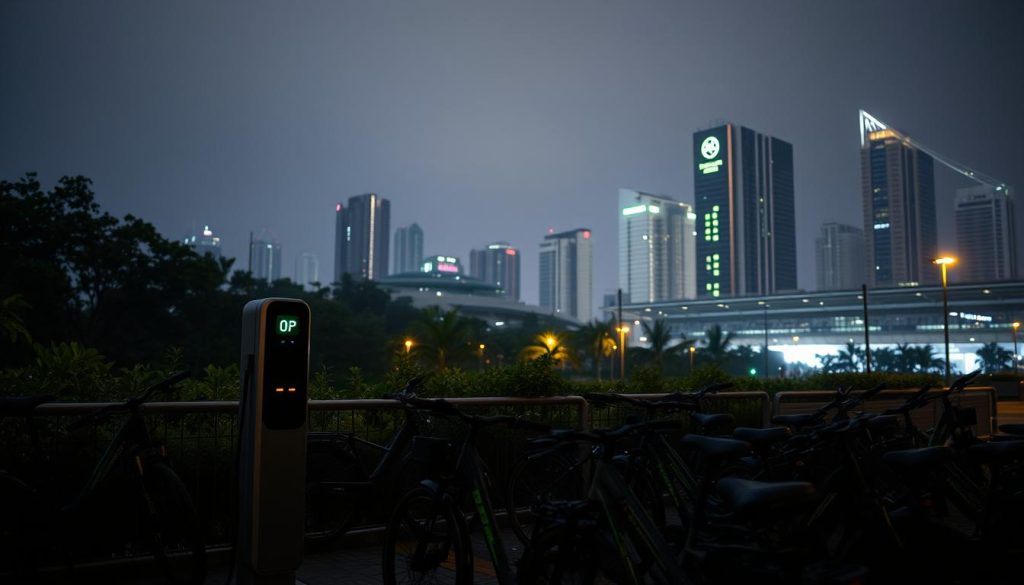 E-bike charging environmental impact