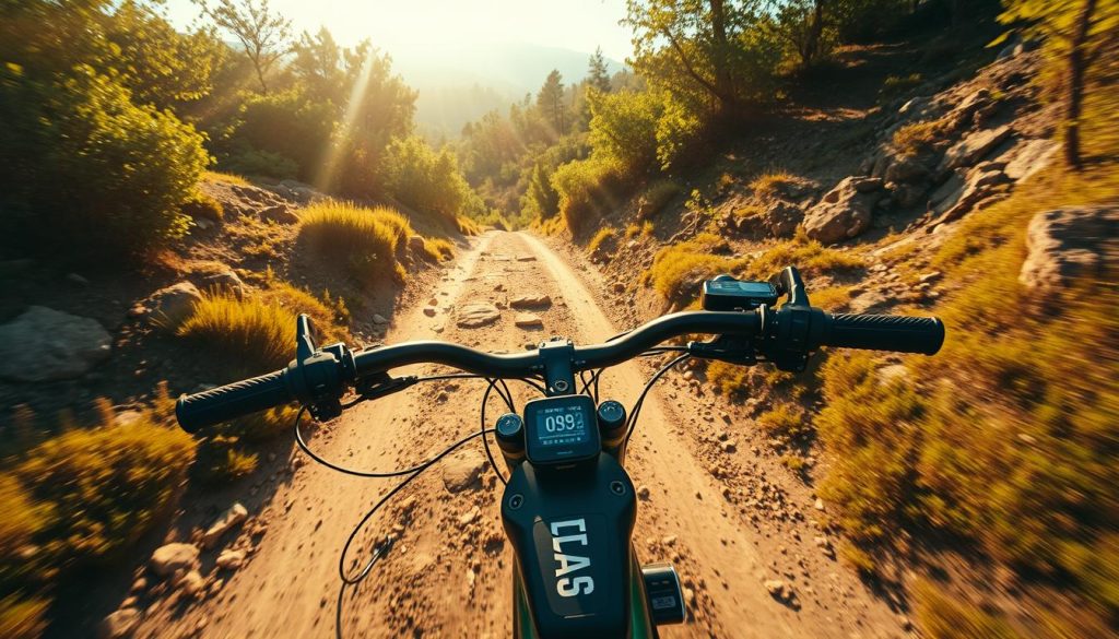 E-bike terrain impact on battery performance