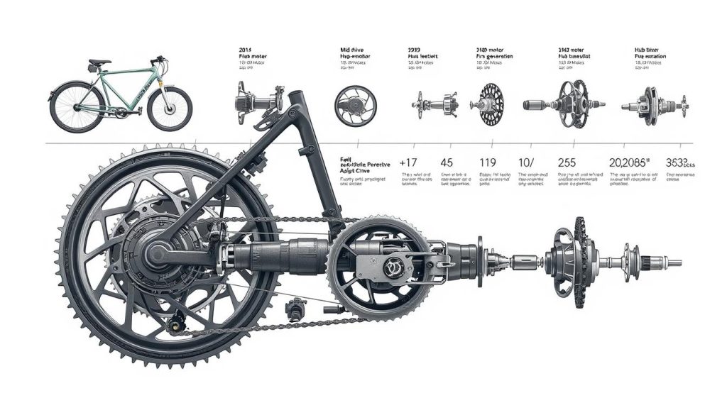 Electric Bicycle Drivetrain Evolution