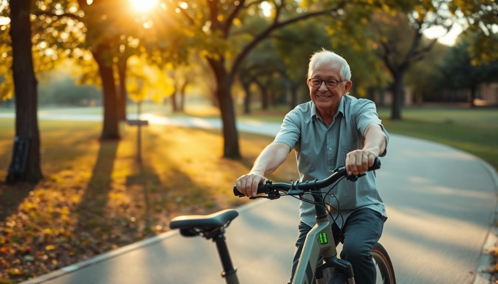 Senior Electric Bicycle Battery Range